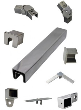 25x21mm Rectangle Top Rail